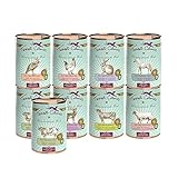 Terra Canis Kennenlernpaket L, Getreidefrei Hundefutter nass 9 x 400 g –...