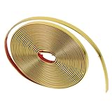 Sewroro Selbstklebende Wandverkleidung Goldene Eckleisten Dekorative für...