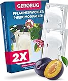 Gerobug® Pflaumenwicklerfalle Pheromonfalle Bio 2 STK. - Vogelfreundliches...