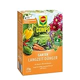 COMPO Garten Langzeit-Dünger für Gartenpflanzen, Umweltschonendere...