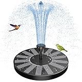 AISITIN Solar Springbrunnen für Außen 2025 Verbesserter, Solarbrunnen...
