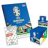 Bundle mit UEFA EURO 2024 Germany - Sammelsticker - 1 Hardcover Album + 1...