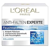 L'Oréal Paris Feuchtigkeitspflege für das Gesicht, Pflegende Anti-Aging...