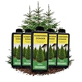 5x 1L Langzeit Koniferendünger organisch I Organischer Flüssig Dünger...