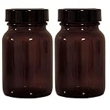 Viva-Haushaltswaren braunes Apothekerglas Set 2x 250ml inkl....
