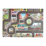 Kinder-Autoteppich, Spielmatte, Kinder-Autoteppich, Road Playmat Teppich,...