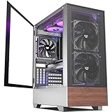 KEDIERS PC Gehäuse ATX Tower Gaming Computergehäuse mit gehärtetem Glas...