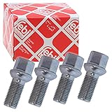 4x FEBI BILSTEIN RADSCHRAUBEN M14x1,5x27 mm VERZINKT SW17 RADBOLZEN...