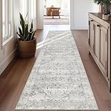 Homcomodar Boho Flur Teppich Läufer 65x240cm rutschfeste Waschbare Läufer...