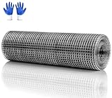 Mbsomnus Drahtgitter 30 cm x 6,5 m Wühlmausgitter für Hochbeet...