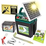 Power XXL B 9.000-S Solar-Weidezaungerät 9V/12V, inkl. 9V Batterie,...