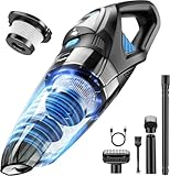 Topipop Handstaubsauger Akku mit 25000Pa Starke Saugkraft,Kabelloser...
