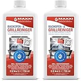 Maxxi Clean | Backofen- Grillreiniger extra stark | 2x 750 ml Gel Paste |...