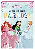 Disney Prinzessin: Unsere schönsten Malbilder: Mehr als 60 Ausmalmotive |...