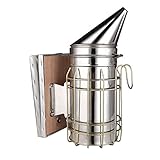 adesugata Bienenzucht Werkzeug, Edelstahl Bee Hive Smoker Bienenzucht...