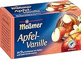 Meßmer Apfel-Vanille | 20 Teebeutel | Vegan | Glutenfrei | Laktosefrei