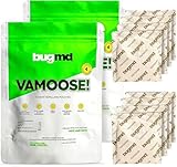 BugMD Vamoose Rodent Repellent Pouches (2 Pack, 8 Pouches) Plant-Powered...