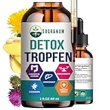 Detox Tropfen 5in1| Abnehmen, Leberkur, Mariendistel, Darmreinigung,...