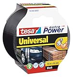 tesa extra Power Universal Gewebeband - Gewebeverstärktes Ductape zum...