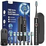 Elektrische Zahnbürste für Erwachsene und Kinder - Schallzahnbürste,...