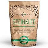 Steinklee Kapseln – 240 Kapseln - Vegan - Frei von Zusatzstoffen –...