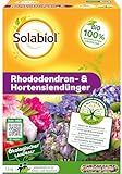 Solabiol Rhododendron- & Hortensiendünger, Spezialdünger mit Sofort- und...