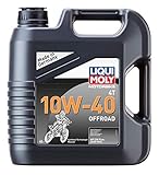 LIQUI MOLY Motorbike 4T 10W-40 Offroad | 4 L | Motorrad 4-Takt-Öl |...