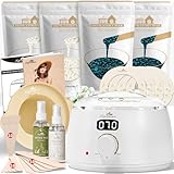 Lifestance Waxing Set - Weiße L3 Wax Maschine zur Wachs Haarentfernung mit...