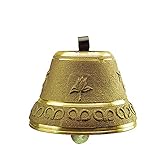 Messingglocke rund fuer Rinder, 225mm Durchmesser, 157mm hoch, 82mm...