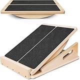 2-in-1-Schrägbrett, Sports Balance Board, Balancebrett, Verstellbares...