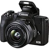 Canon EOS M50 Mark II Kamera + Objektiv EF-M 15-45mm F3.5-6.3 is STM (24,1...