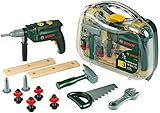Theo Klein 8416 Bosch Werkzeugkoffer, groß | 16-teiliges Werkzeug-Set |...