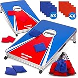 Blaustein Offizielles Cornhole Spiel Outdoor - 11-Teiliges Set nach...