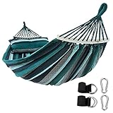 yourGEAR Bali XL Hängematte mit Kissen - 240 kg TÜV geprüft, 240x120 cm,...