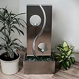 KÖHKO® Wassserwand Yin Yang mit LED-Beleuchtung Höhe ca. 90 cm...