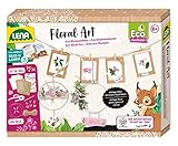 Lena 42835 Eco Floral Art Bastelset ab 8 Jahren - Kreativ Set für Kinder,...
