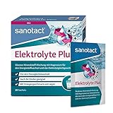 sanotact Elektrolyte Plus • Elektrolyt Pulver mit Kalium und Magnesium...