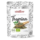 vinativo Thymian BIO – 200g – gerebelt – Bio-Qualität –...