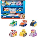 PAW PATROL - Fahrzeug Set Pup Squad Racers, 6-teiliges Geschenkset,...