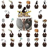 25 Stück Detective Kuchen Dekorationen, Detective Cake Toppers, Detective...