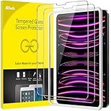 JETech Schutzfolie für iPad Pro 11 Zoll (2022/2021/2020/2018 Modelle) und...