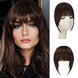 Sofeiyan Bangs Clip in 100% Remy Echthaar Fringe Bangs One Piece Human Hair...