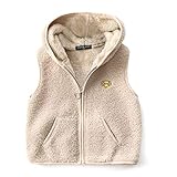 Happy Cherry Girls Fleece Weste Warme Winterjacke Reißverschluss Weste...