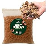 Kokosnussfasern für Blumenpflanzen 5L - Kokoserde für Pflanzen -...