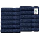 A1 HOME COLLECTIONS Handtücher aus 100% Bio-Baumwolle, 700 g/m², Plüsch,...