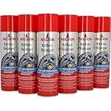 NIGRIN Kettenreiniger, 6 x 500 ml Sprühdose, Kettenspray für Motorrad,...
