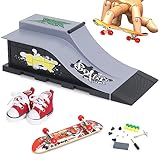 CS COSDDI Finger Skateboard Rampe Set, Mini Finger Skateboard Rampen Finger...