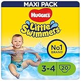 Huggies Little Swimmers Schwimmwindeln, Größe 3-4 (7-15 kg), 1 Packung...