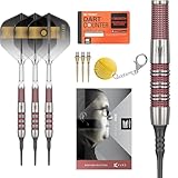 Target Darts Stephen Bunting 95K Softdart-Set, 19 g | K-Flex-Flights und...