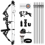 REAWOW Compound Bogen Compoundbogen Jagdbogen Pfeile Set 30-60 LBS...